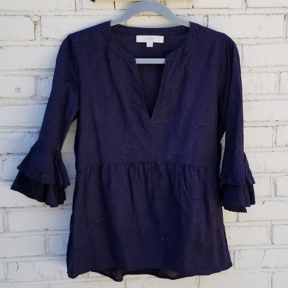 Navy Blouse